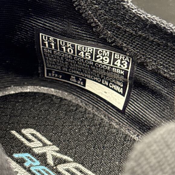 Skechers Mens Size 11 Relaxed Fit Dual-Lite Memory Foam Athletic Slip On Shoes - Picture 8 of 8